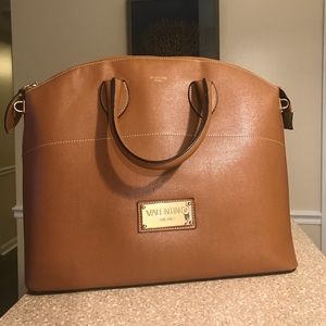 Valentino Brown Leather Satchel